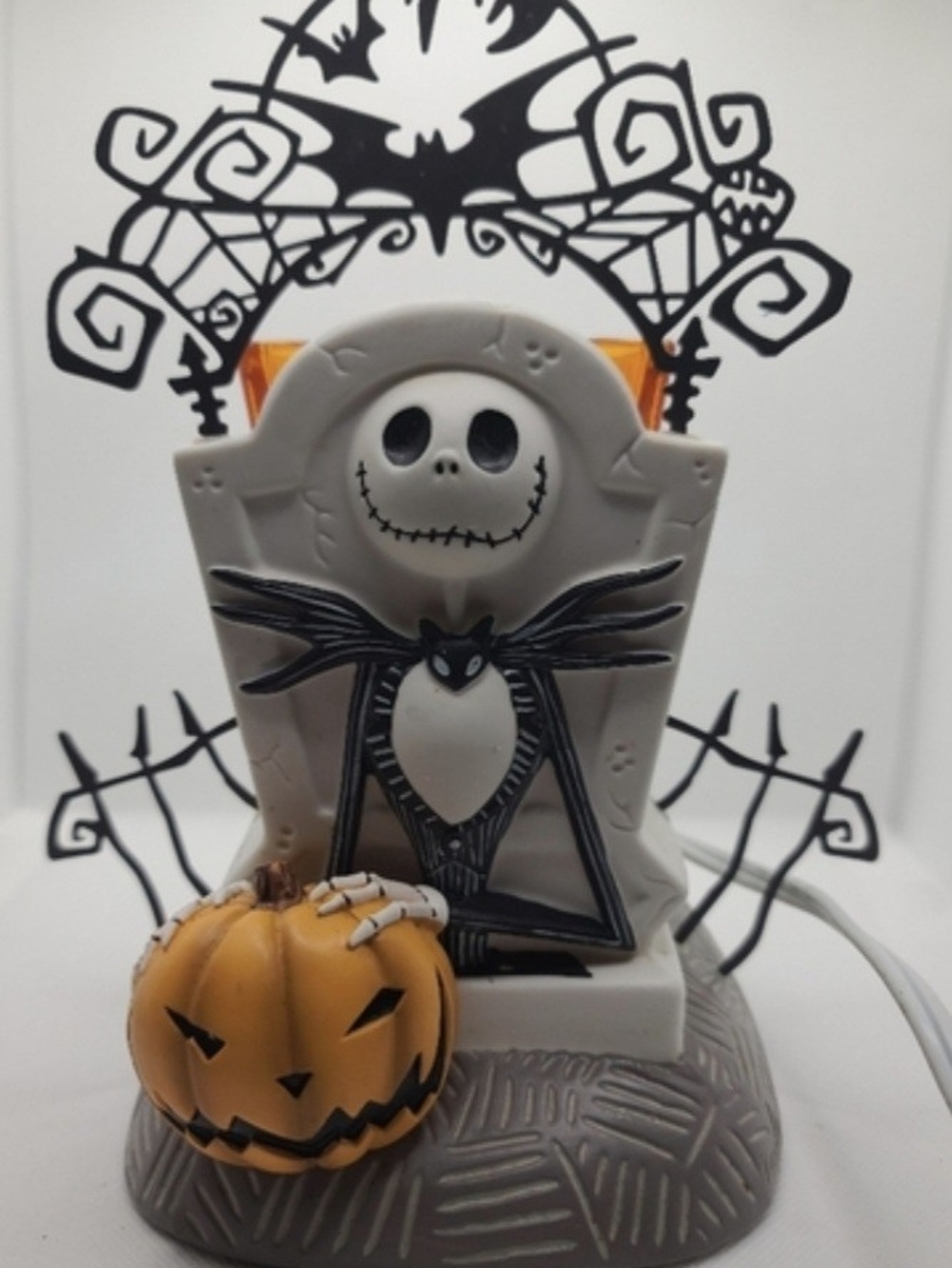 SCENTSY Jack Skellington Nightmare Before Christmas Full Size Wax Warmer Rare